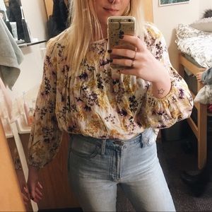 FLORAL BLOUSE FOR SPRING 🌟